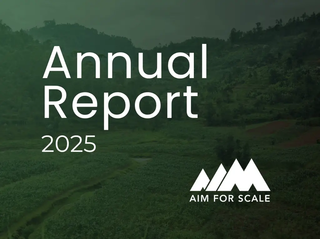 Introducing the AIM for Scale 2025 Annual Report